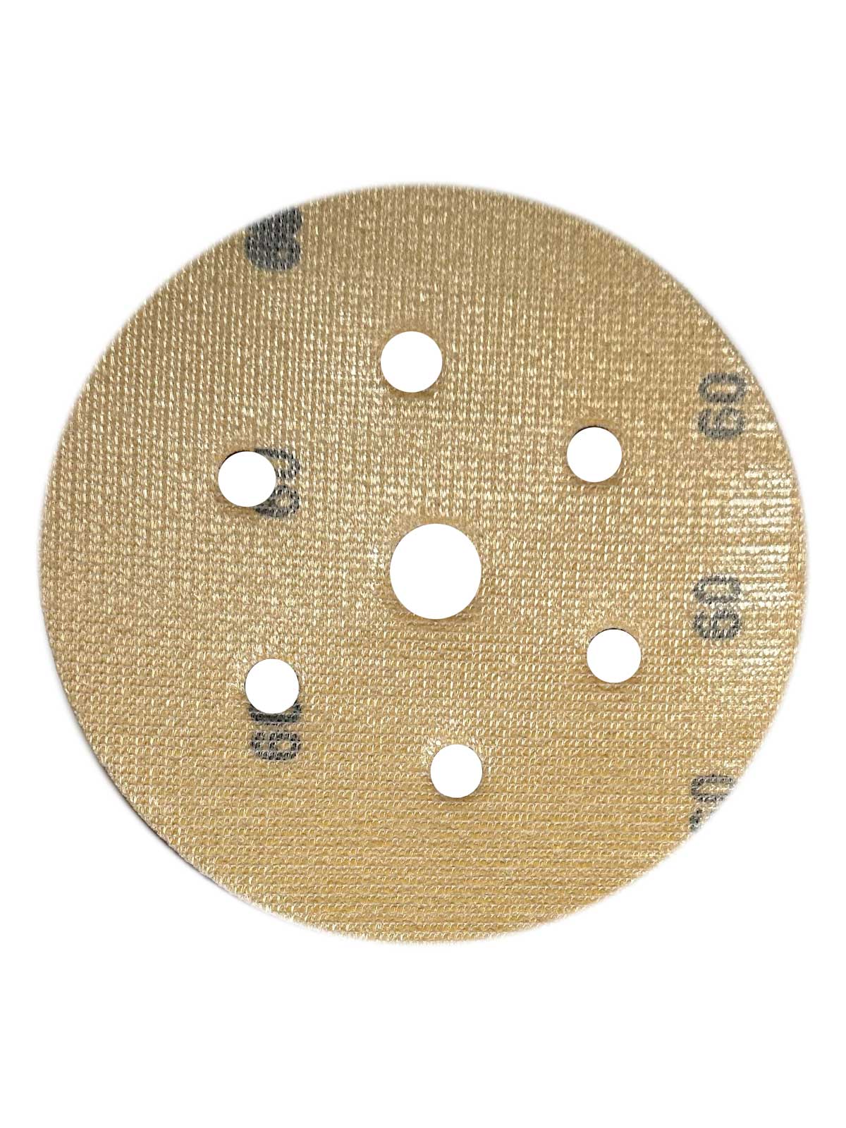 150mm çapta 7 delikli Cırtlı Gold Zımpara - Görsel 3